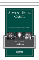 Advent Echo Carol Two-Part Mixed choral sheet music cover